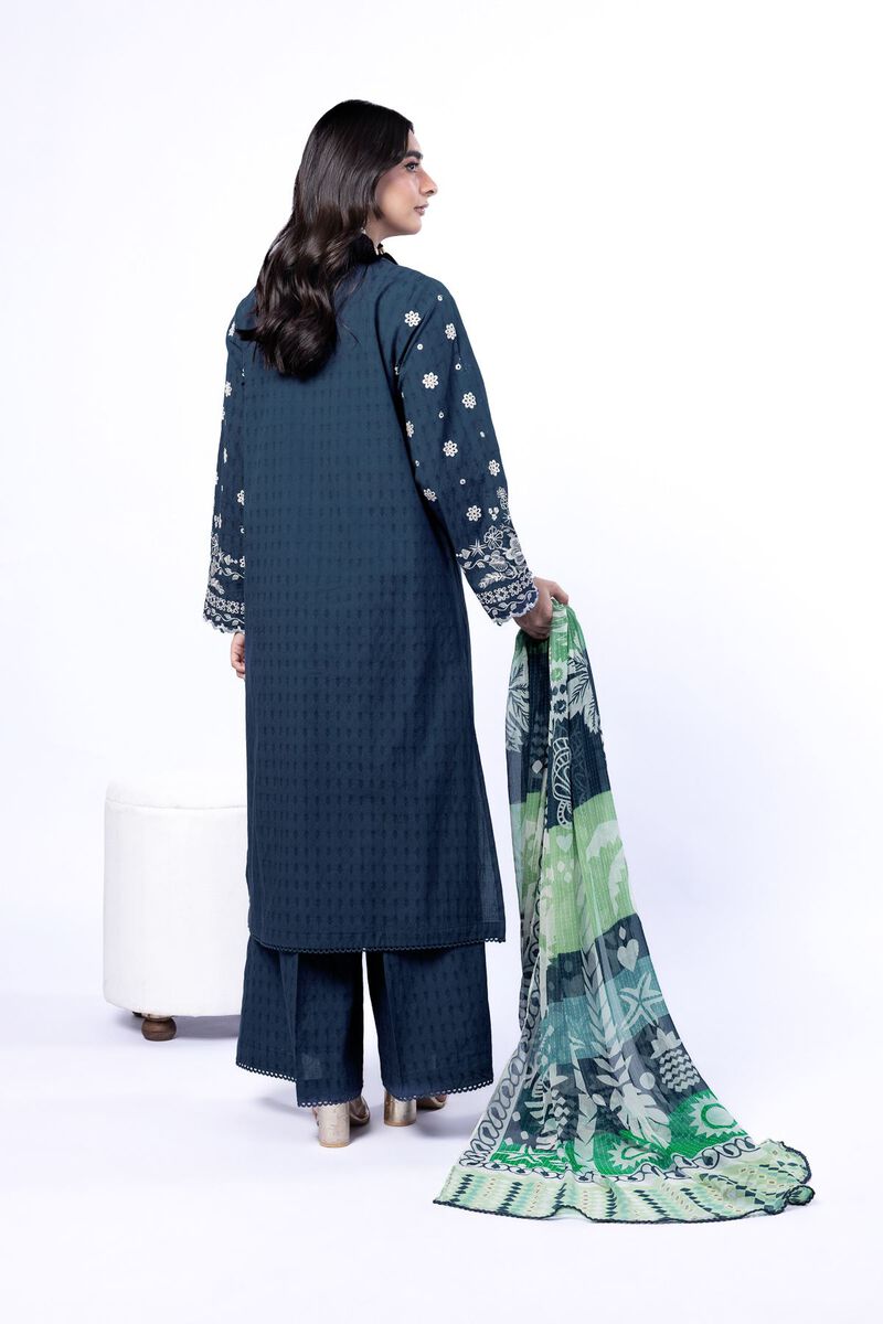 Embroidered | Cotton Dobby | Tailored 3 Piece | USD 75.00