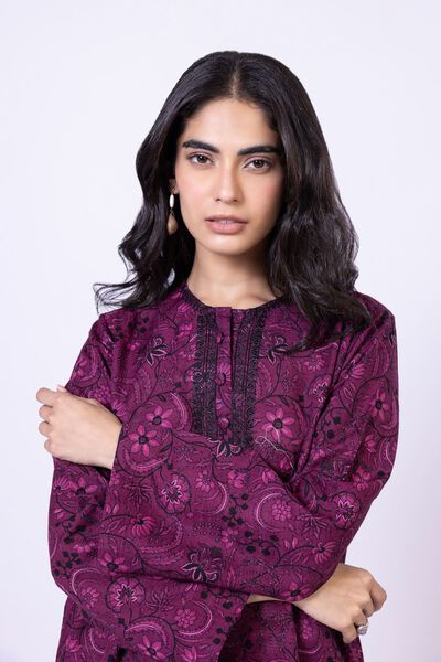 Embroidered | Textured Cotton | Kurta | USD 30.00