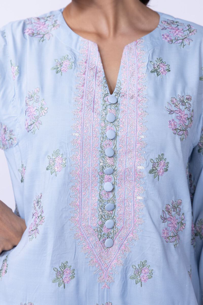 Embroidered | Russian Raw Silk | Kurta | null