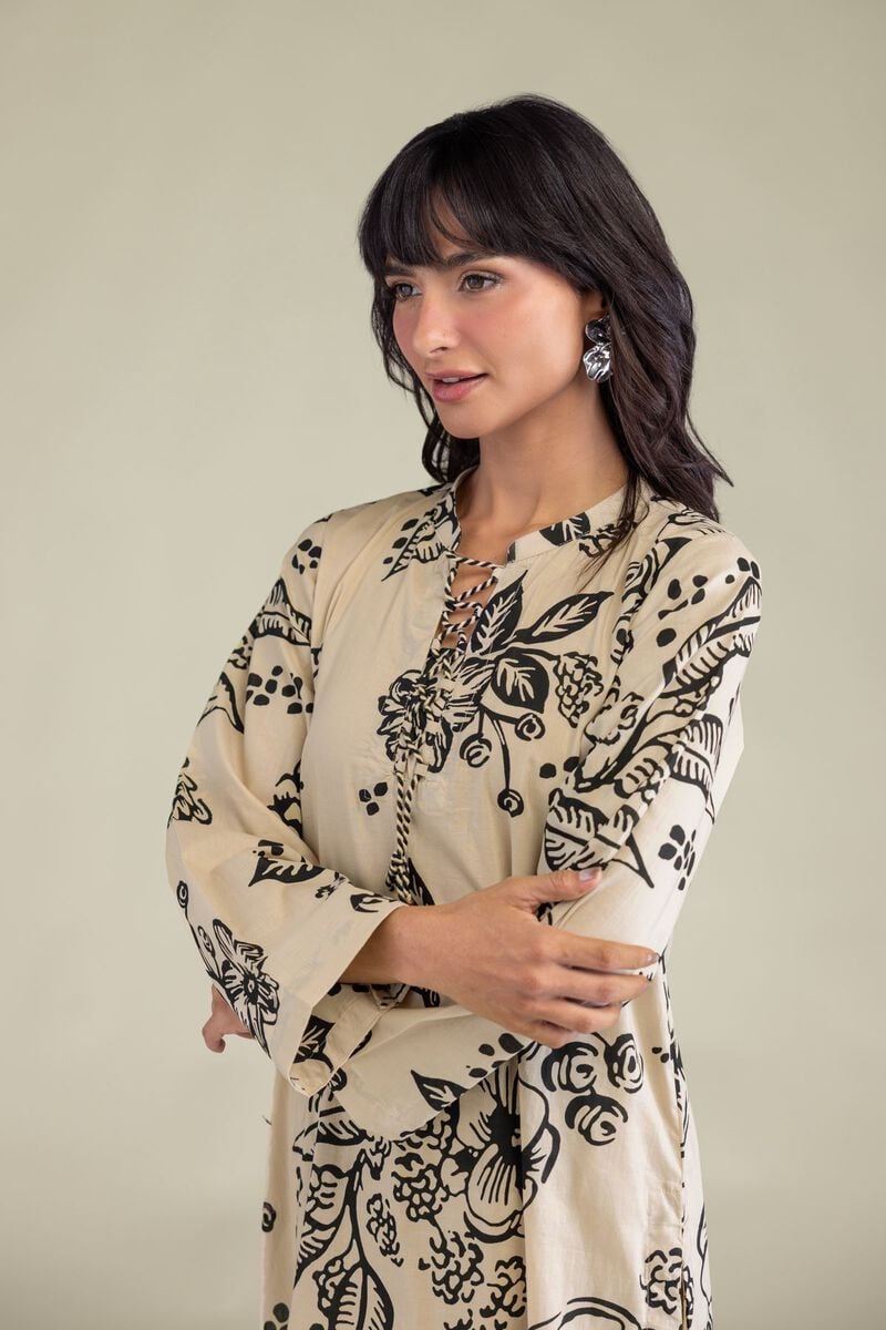 Printed | Cambric | Floral Cambric Kurta | USD 30.00