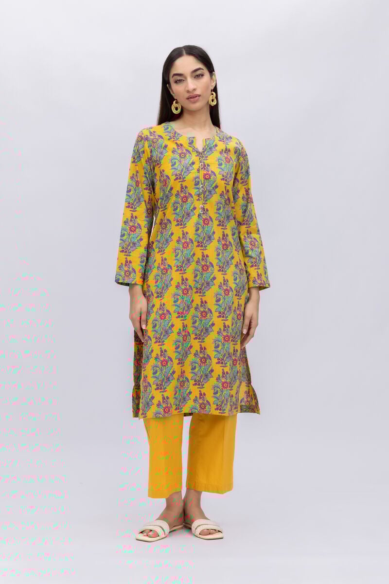 Printed | Crosshatch Poplin | Kurta | USD 7.50