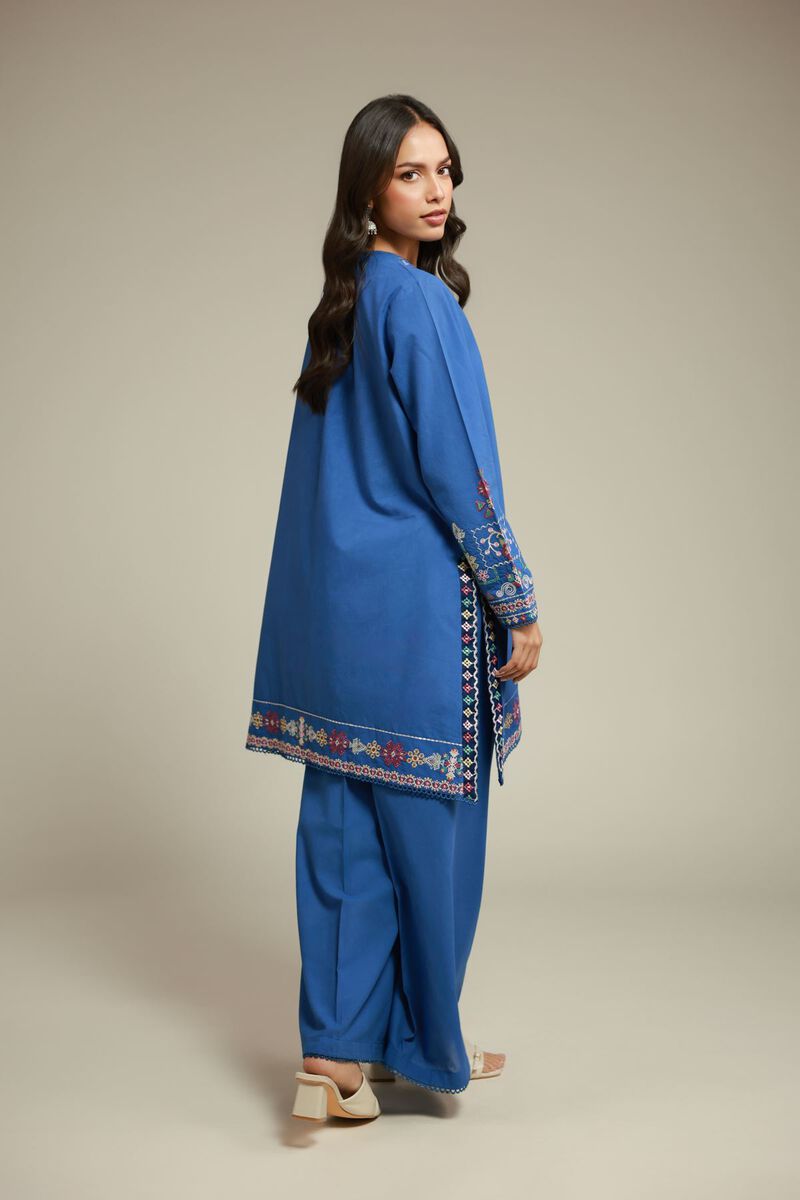 Embroidered | Cambric | 2-Piece Tailored Set | USD 55.00