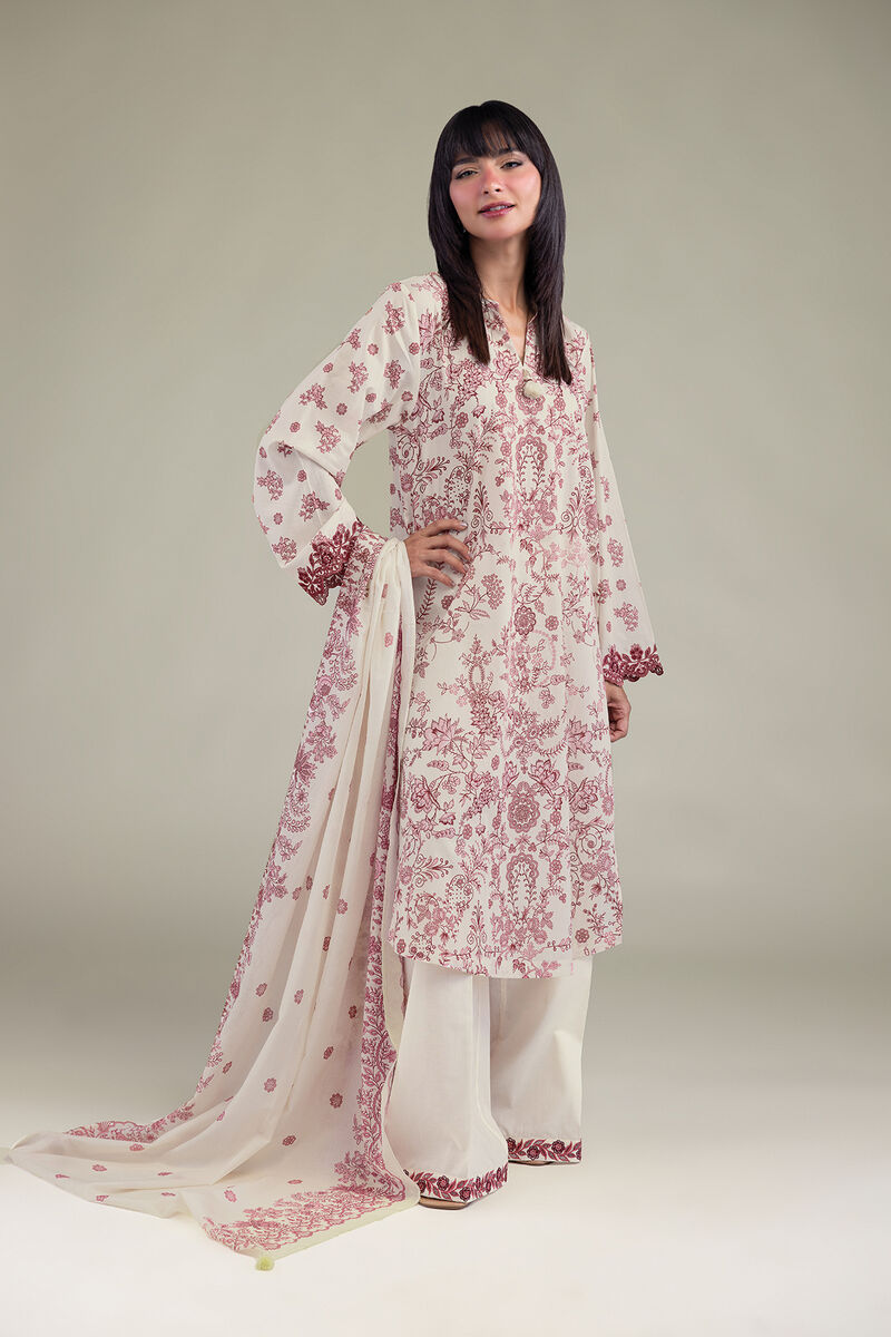 Embroidered | Lawn | Tailored 3-Piece Lawn | USD 70.00