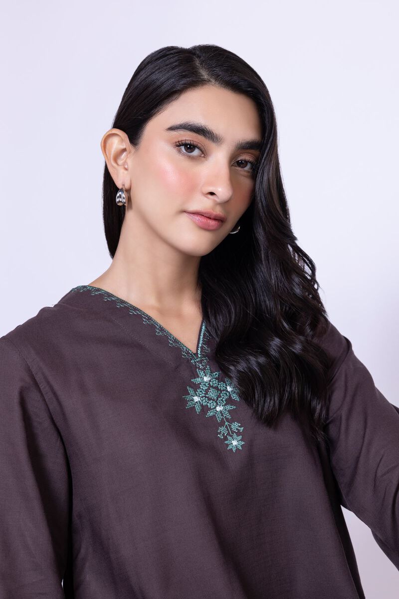 Embroidered | Dull Raw Silk | Kurta | USD 30.00