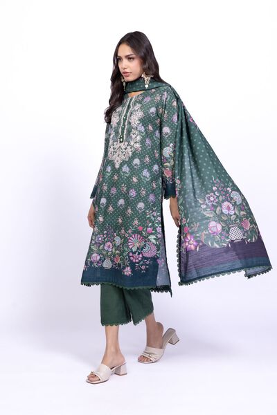 Dyed | Khaddar | Pants | USD 8.50