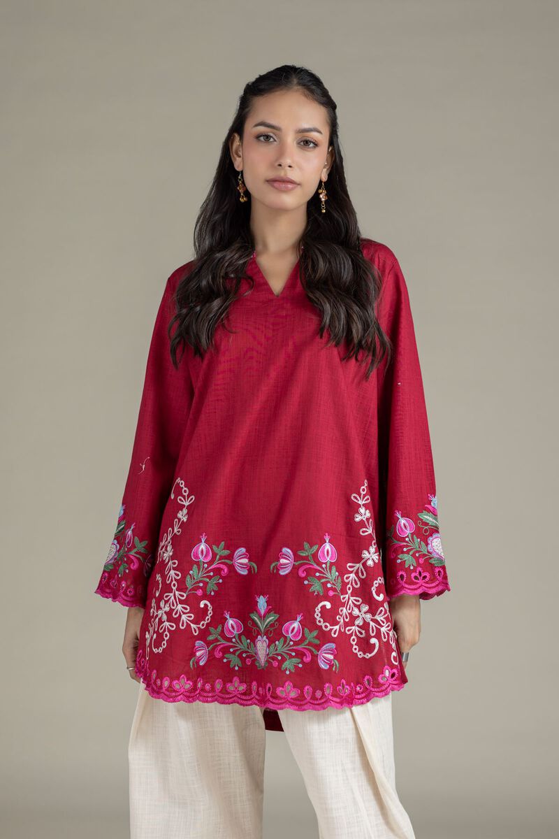 Embroidered | Heavy Textured Cotton | Kurta | USD 35.00