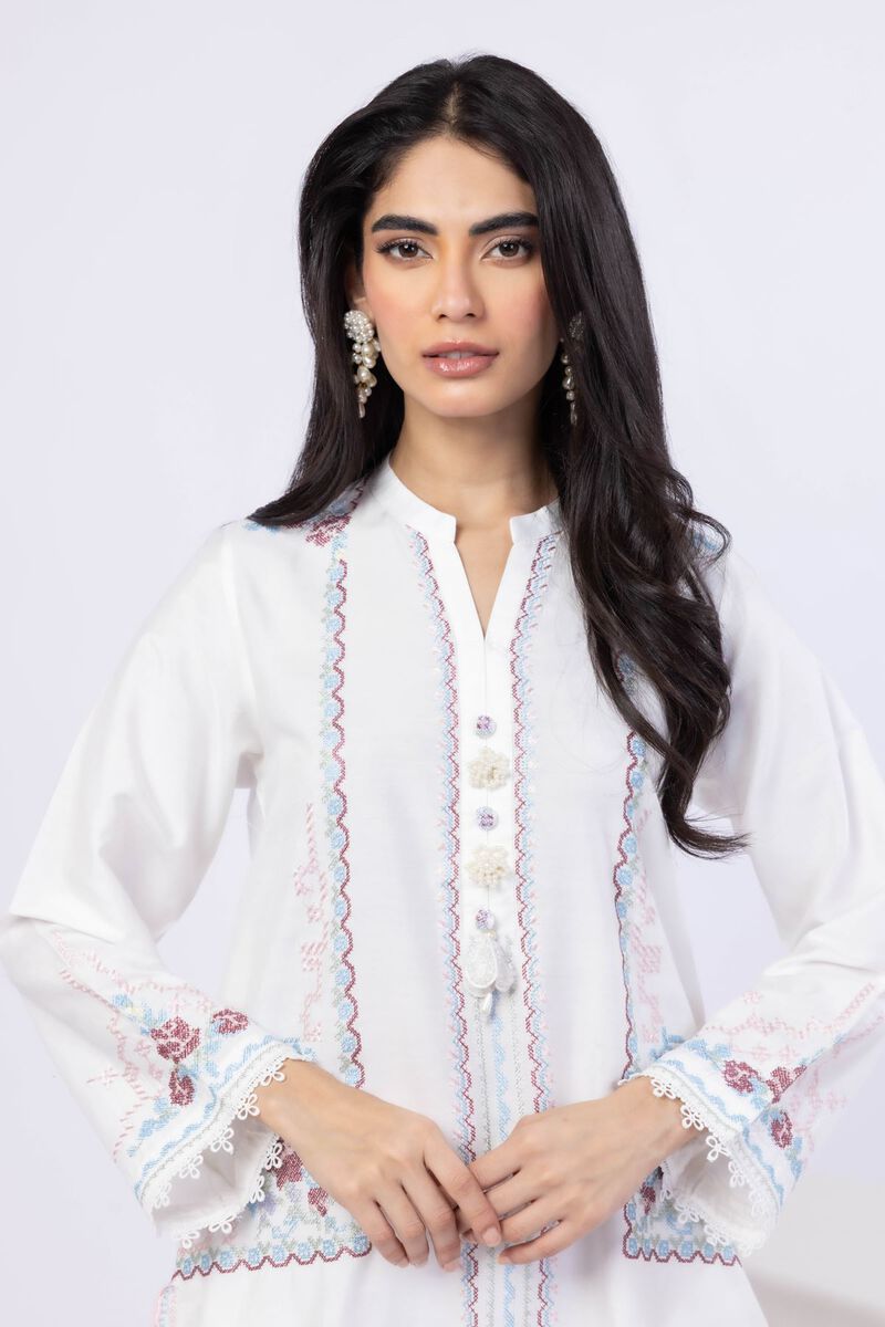 Embroidered | Raw Silk | Kurta | USD 20.00