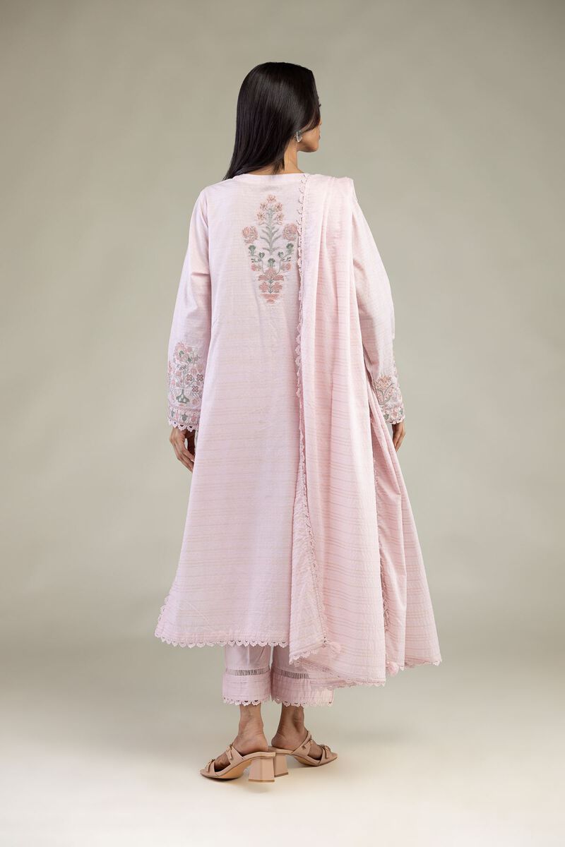 Embroidered | Messuri Dobby | 3-Piece Tailored Set | USD 85.00