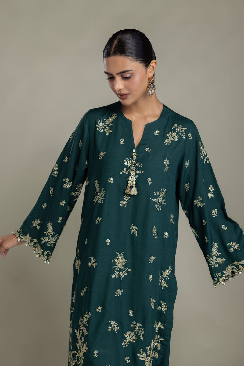 Embroidered | Raw Silk | Raw Silk Kurta | USD 70.00