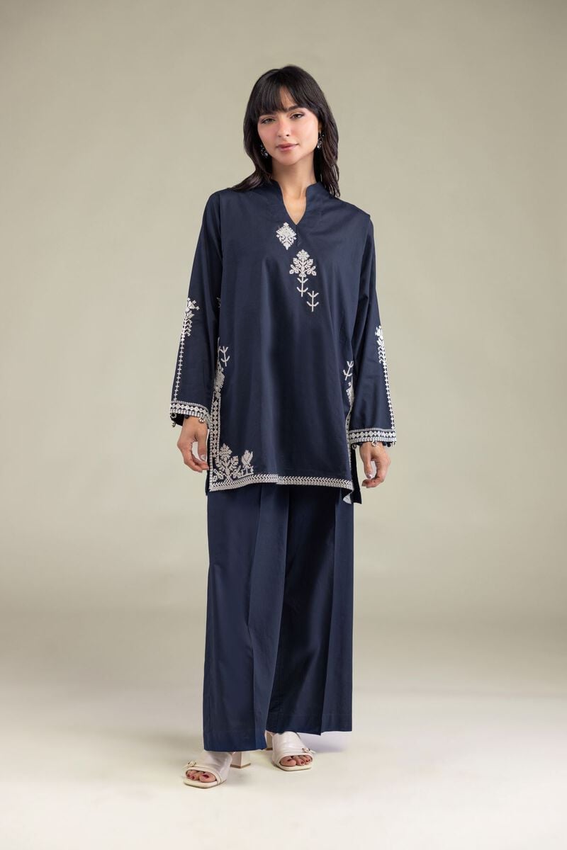 Embroidered | Cambric | Short Cambric Kurta | USD 35.00