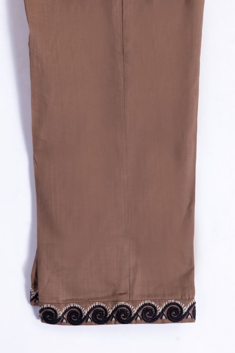 Embroidered | Crosshatch Poplin | Pants | USD 6.00