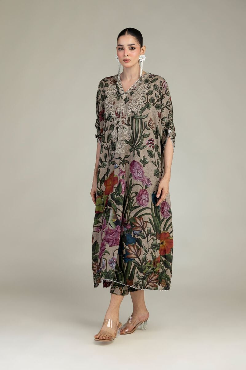 Embroidered | Raw Silk | Raw Silk Pants | USD 35.00