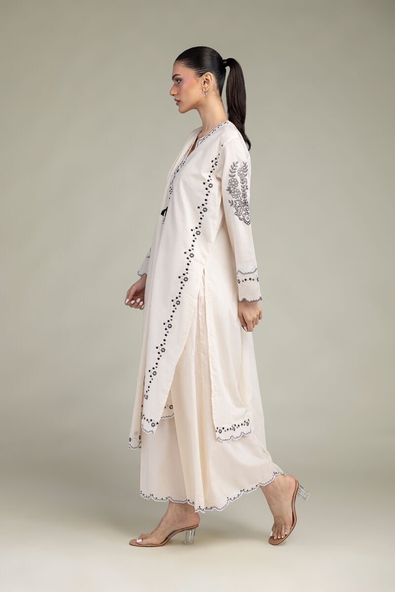 Embroidered | Cambric | Floral Cambric Kurta | USD 45.00