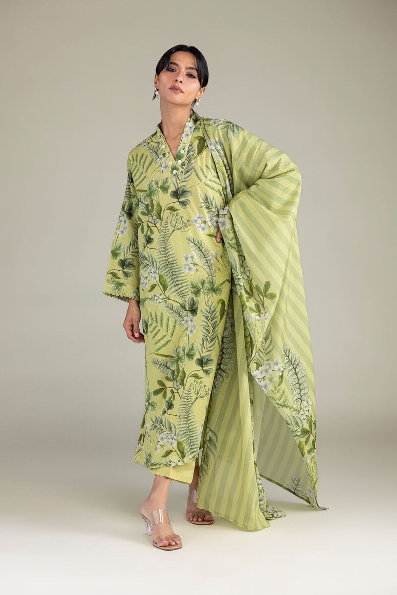 Printed | Lawn | Floral Lawn Dupatta | USD 30.00