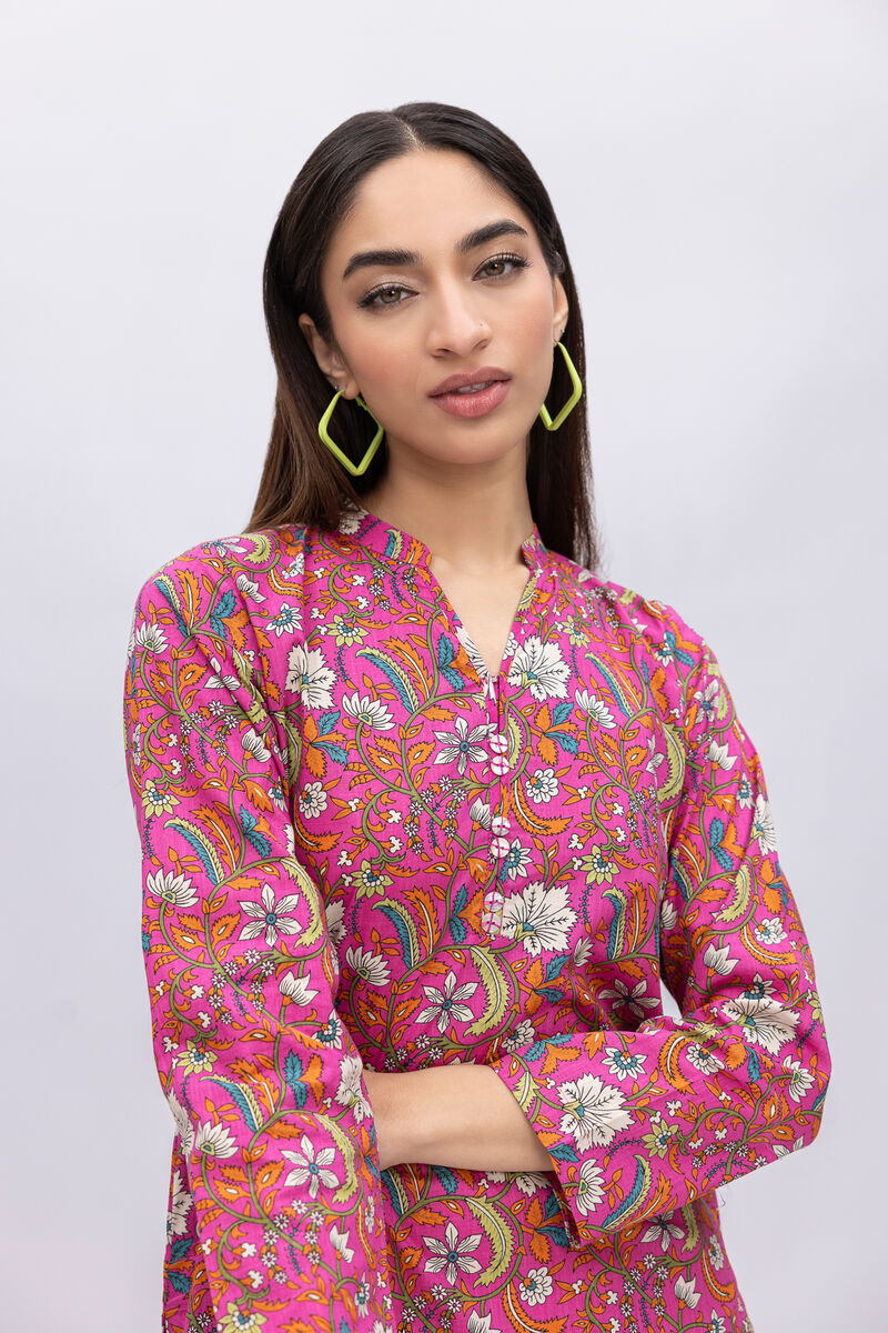 Printed | Crosshatch Poplin | Kurta | USD 7.50