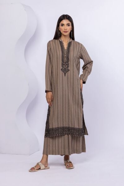Embroidered | Leno | Kurta | USD 35.00