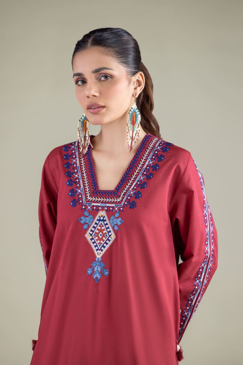 Embroidered | Cambric | Kurta | USD 35.00