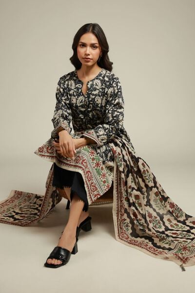 Printed | Cambric | Tailored 3-Piece Cambric | USD 60.00