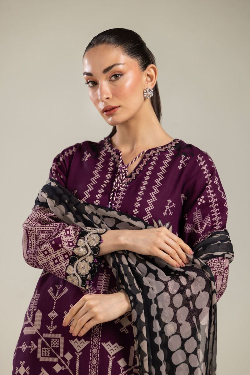 Embroidered | Chiffon | Chiffon Dotted Dupatta | USD 30.00