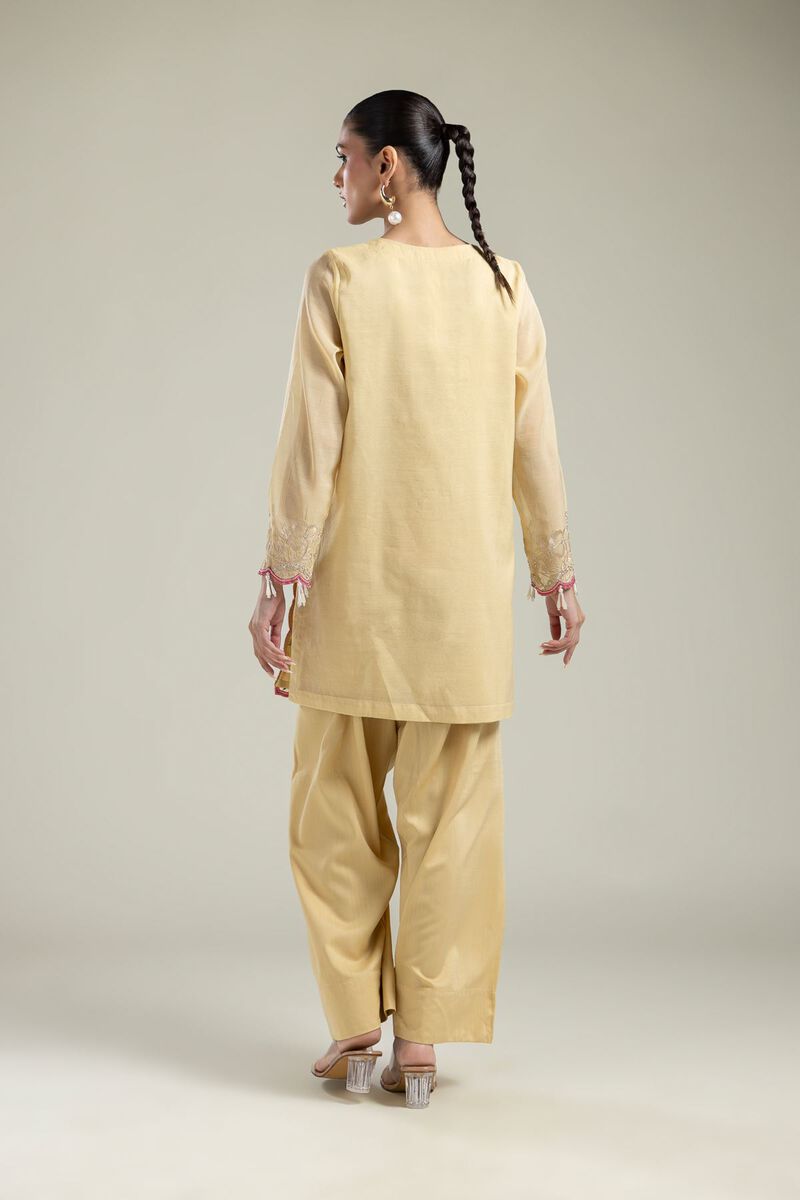 Paper Silk | Short Silk Kurta | USD 75.00