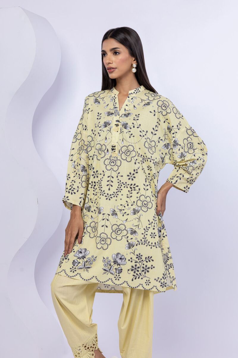 Printed | Crosshatch Poplin | Kurta | USD 12.50