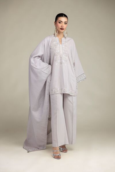 Embroidered | Raw Silk | Raw Silk Pants | USD 30.00