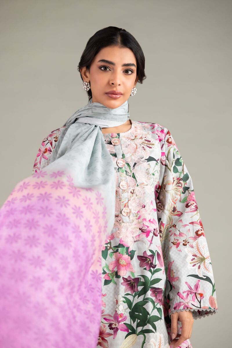 Printed | Textured Lawn | Dupatta | USD 25.00