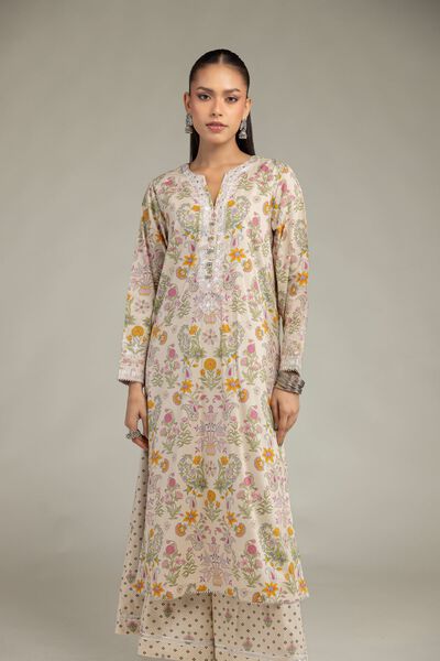 Embroidered | Cotton Viscose | Cotton Viscose Kurta | USD 45.00