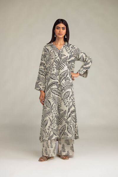 Printed | Textured Cotton | Printed Cotton Pants | USD 30.00