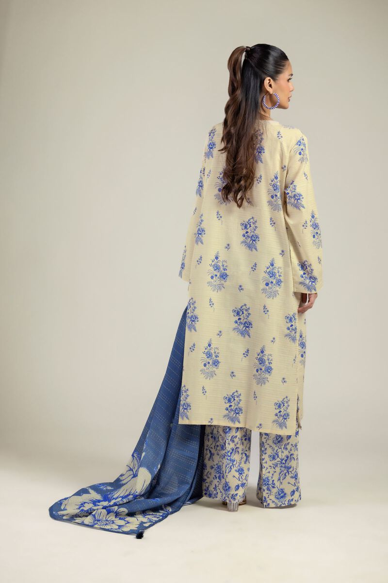 Embroidered | Mesuri Dobby | Mesuri Tailored 3-Piece | USD 70.00