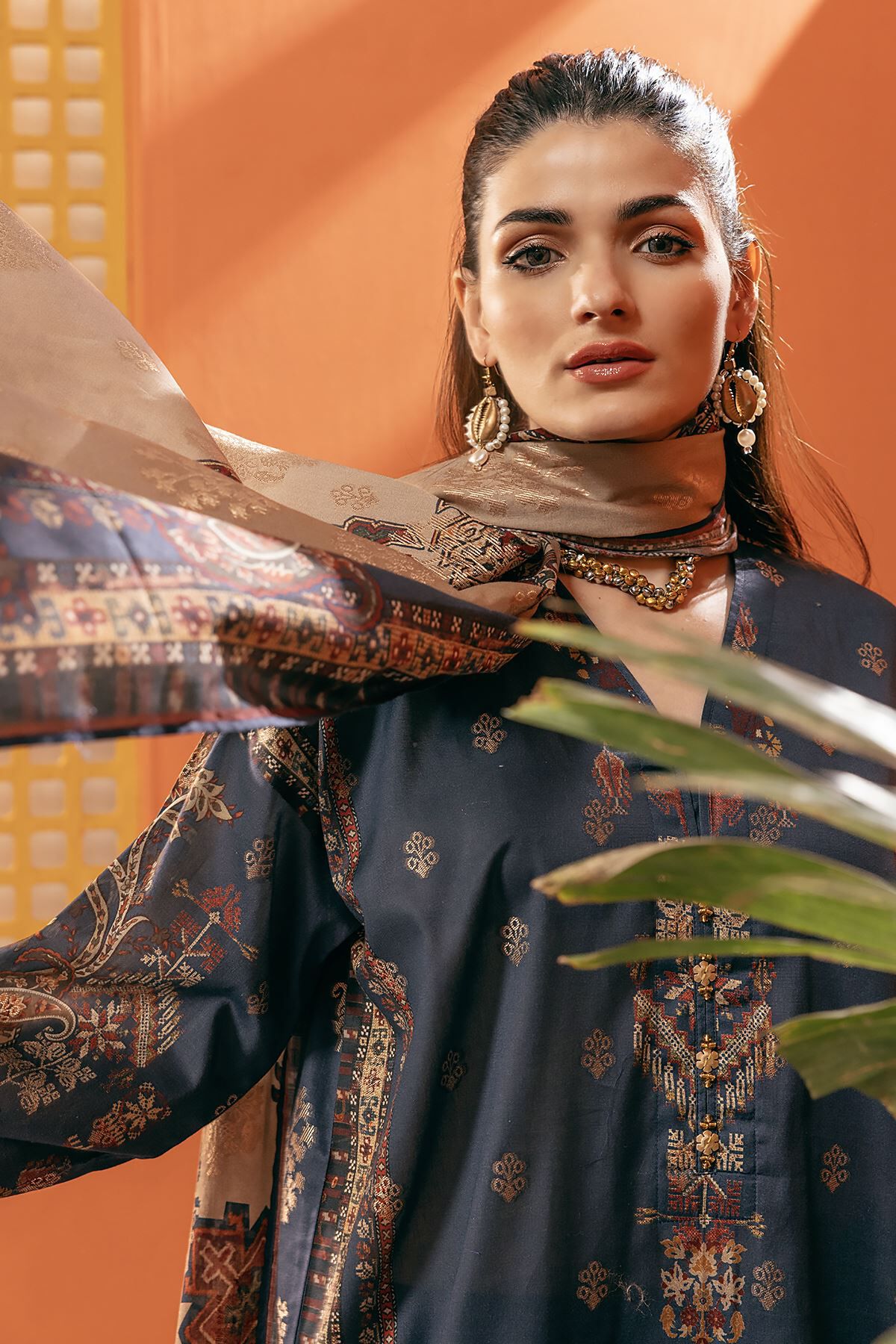 Buy Tailored 3 Piece | 0.0 N/A | BCO240110ST-VG_NAVY | Khaadi