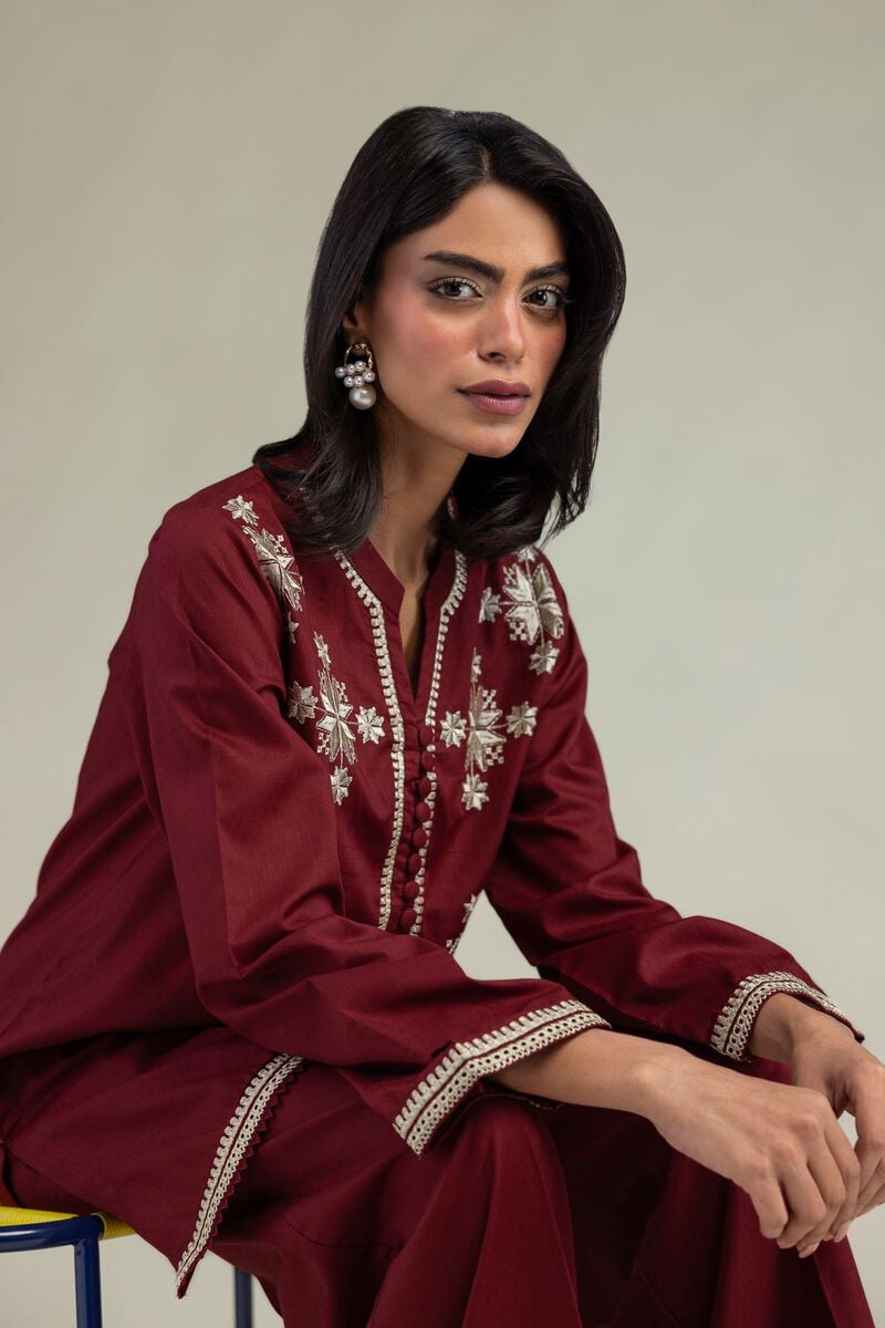 Embroidered | Cotton Dobby | Cotton Dobby Kurta | USD 40.00