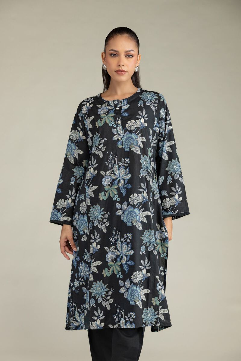 Printed | Cambric | Floral Longline Kurta | USD 35.00