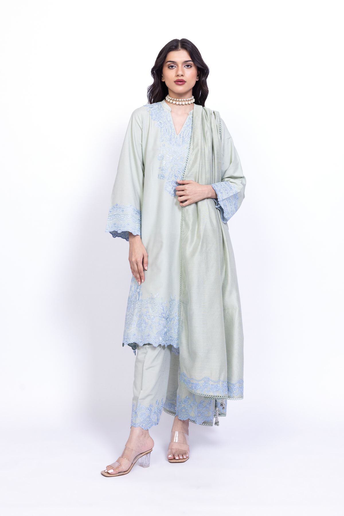 Buy Kurta | 0.0 N/A | 25-09-9S1-04TA-VG_MULTI | Khaadi United States