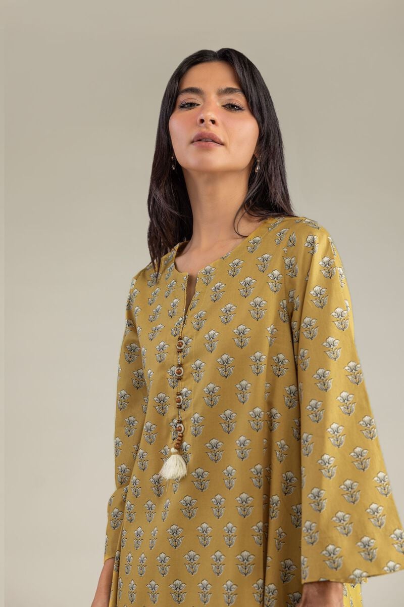 Printed | Cambric | Floral Flared Kurta | USD 35.00