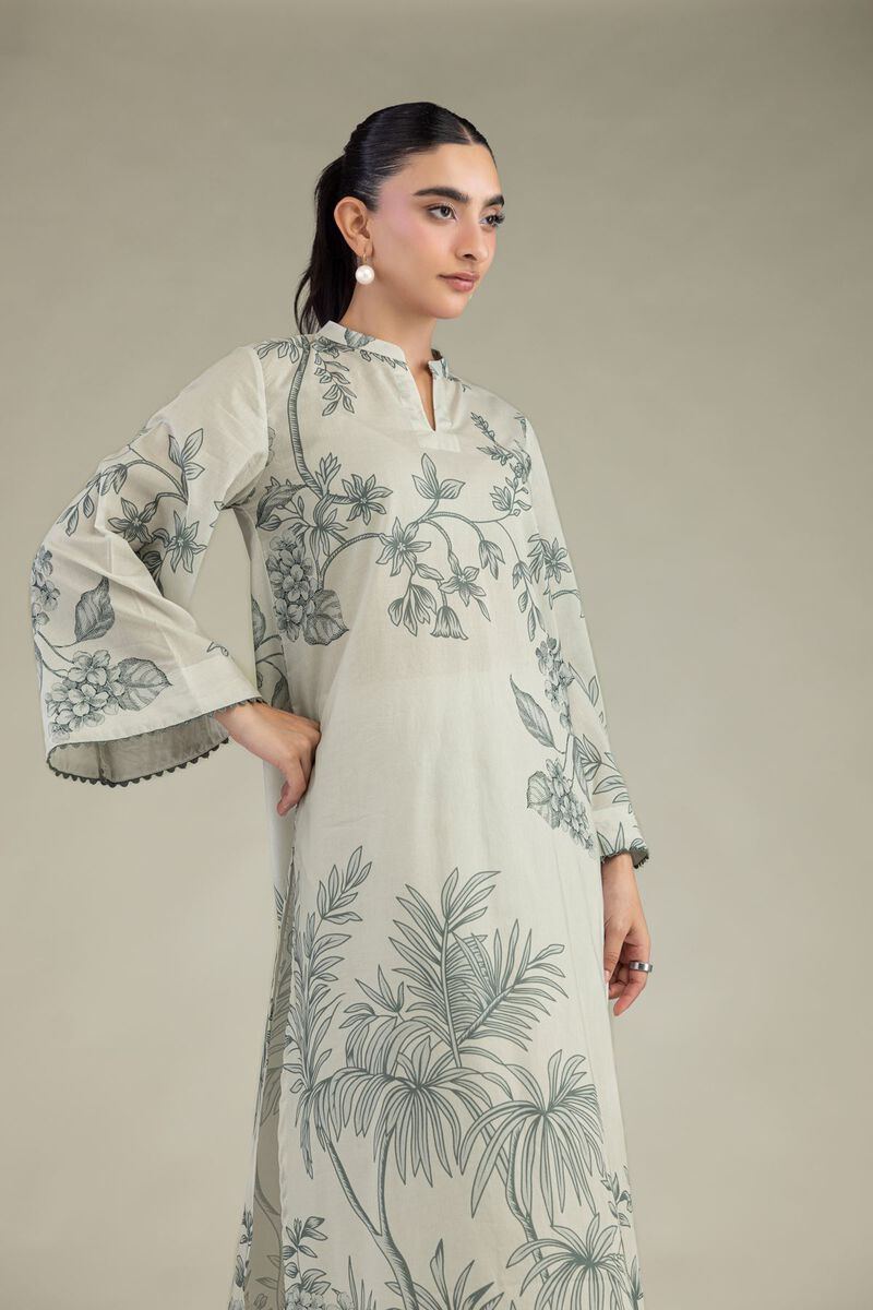 Printed | Cambric | Floral Cambric Kurta | USD 40.00