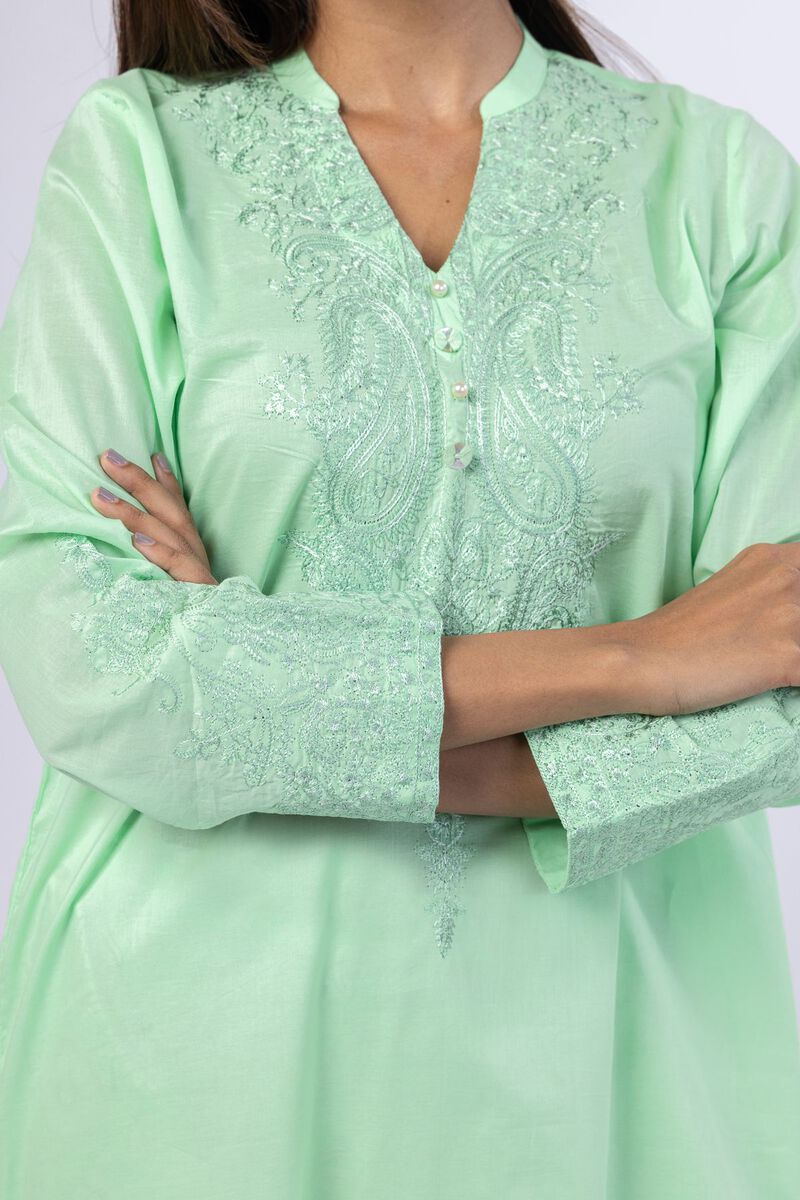Embroidered | Cambric | Kurta | USD 12.50