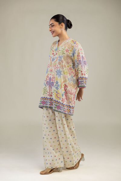 Printed | Textured Weave | Printed Shalwar | USD 30.00