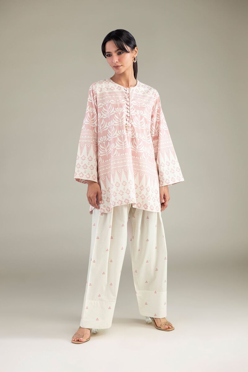 Cambric | Floral Pink Kurta | USD 35.00