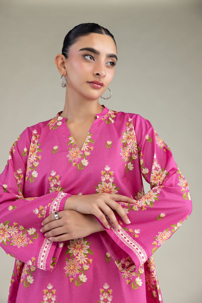 Printed | Cambric | Floral Cambric Kurta | USD 35.00