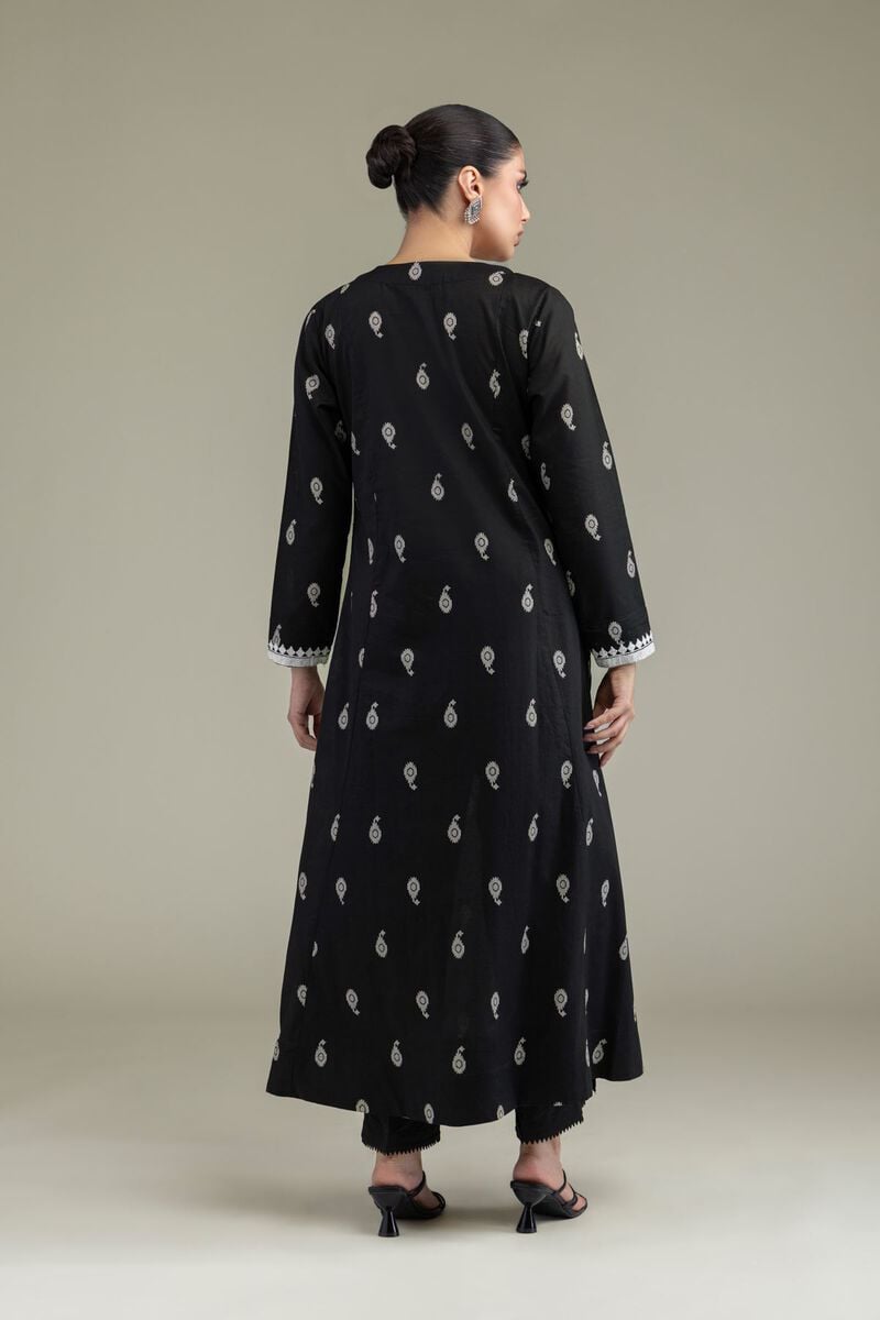 Embroidered | Lawn | Longline Lawn Kurta | USD 40.00