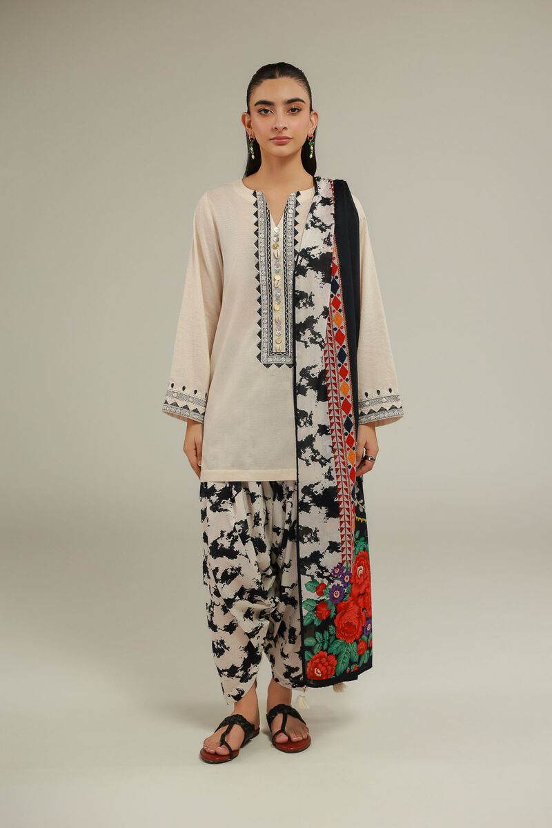 Embroidered | Cotton Net | Dupatta | USD 25.00