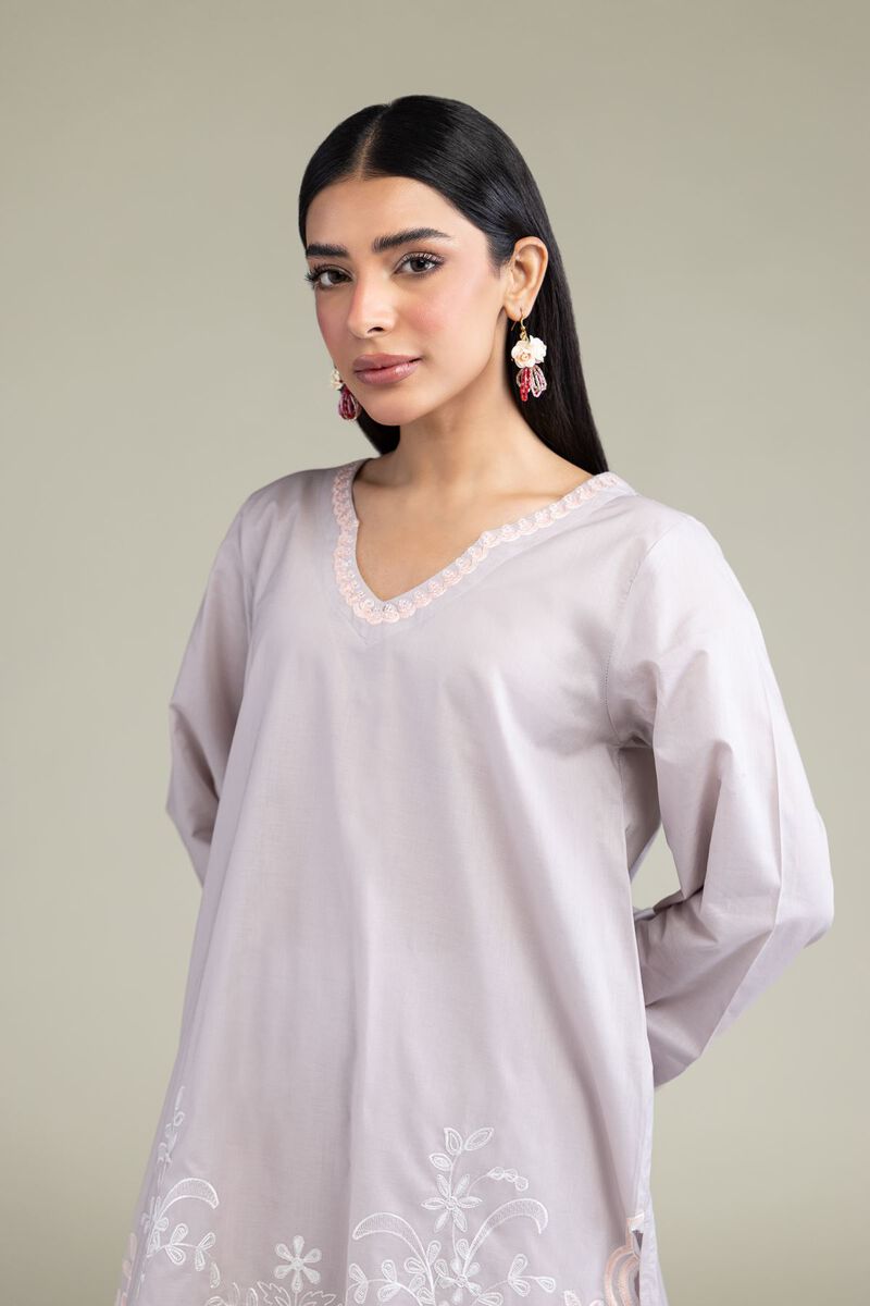 Embroidered | Cambric | Floral Cambric Kurta | USD 35.00