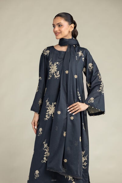 Embroidered | Cambric | Cambric Longline Kurta | USD 45.00