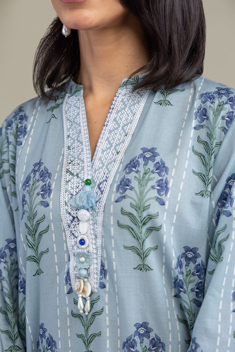 Embroidered | Cambric | Long Cambric Kurta | USD 40.00