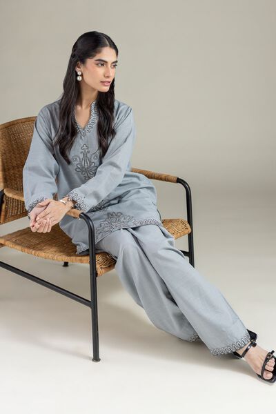 Embroidered | Khaddar | Kurta | USD 10.50