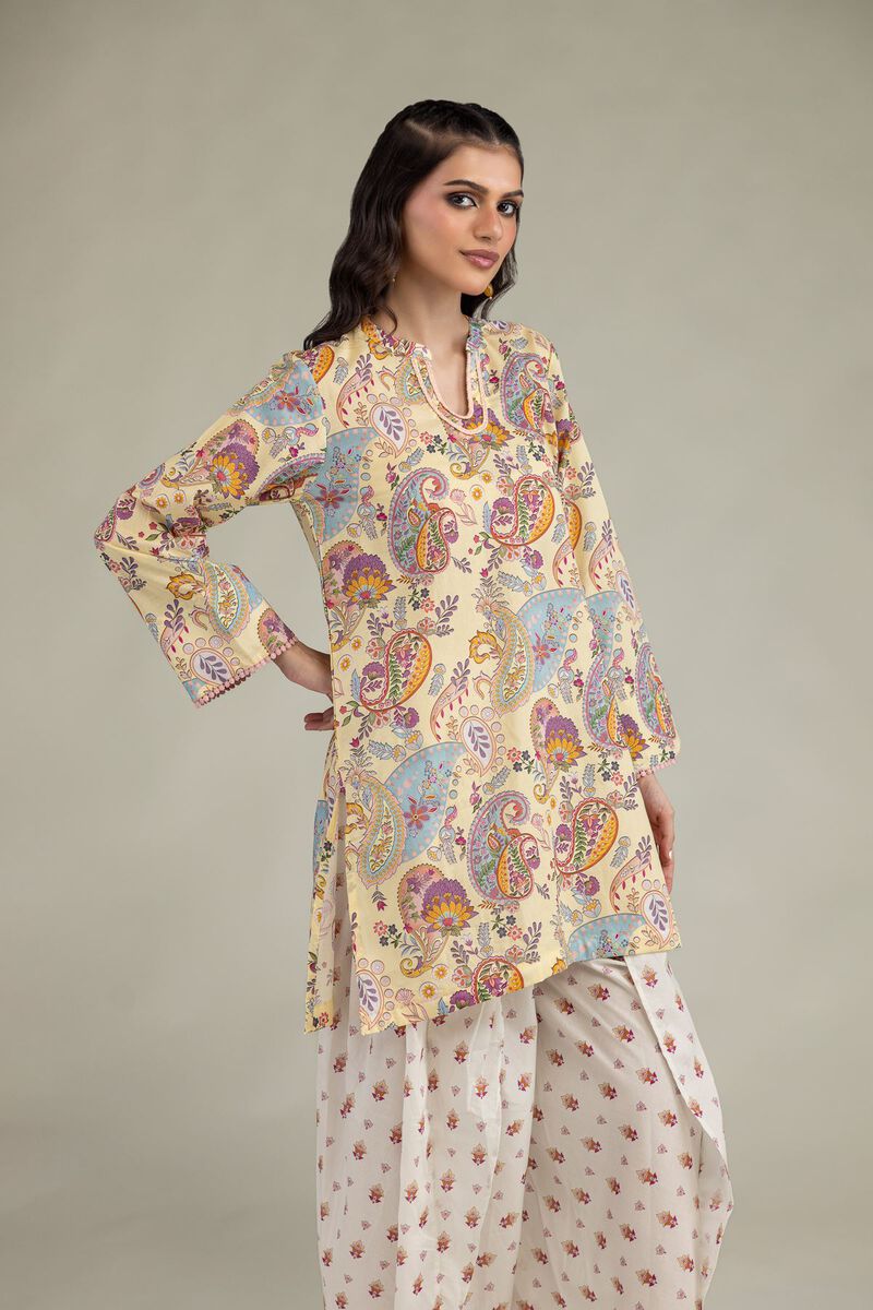 Printed | Cambric | Short Cambric Kurta | USD 25.00