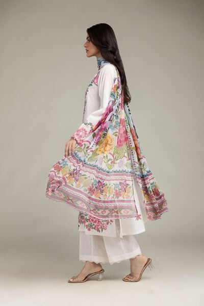 Embroidered | Cambric | Cambric Tailored 3-Piece | USD 85.00