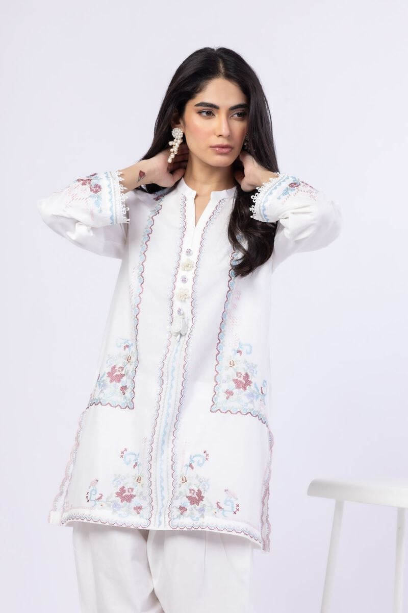Embroidered | Raw Silk | Kurta | USD 20.00