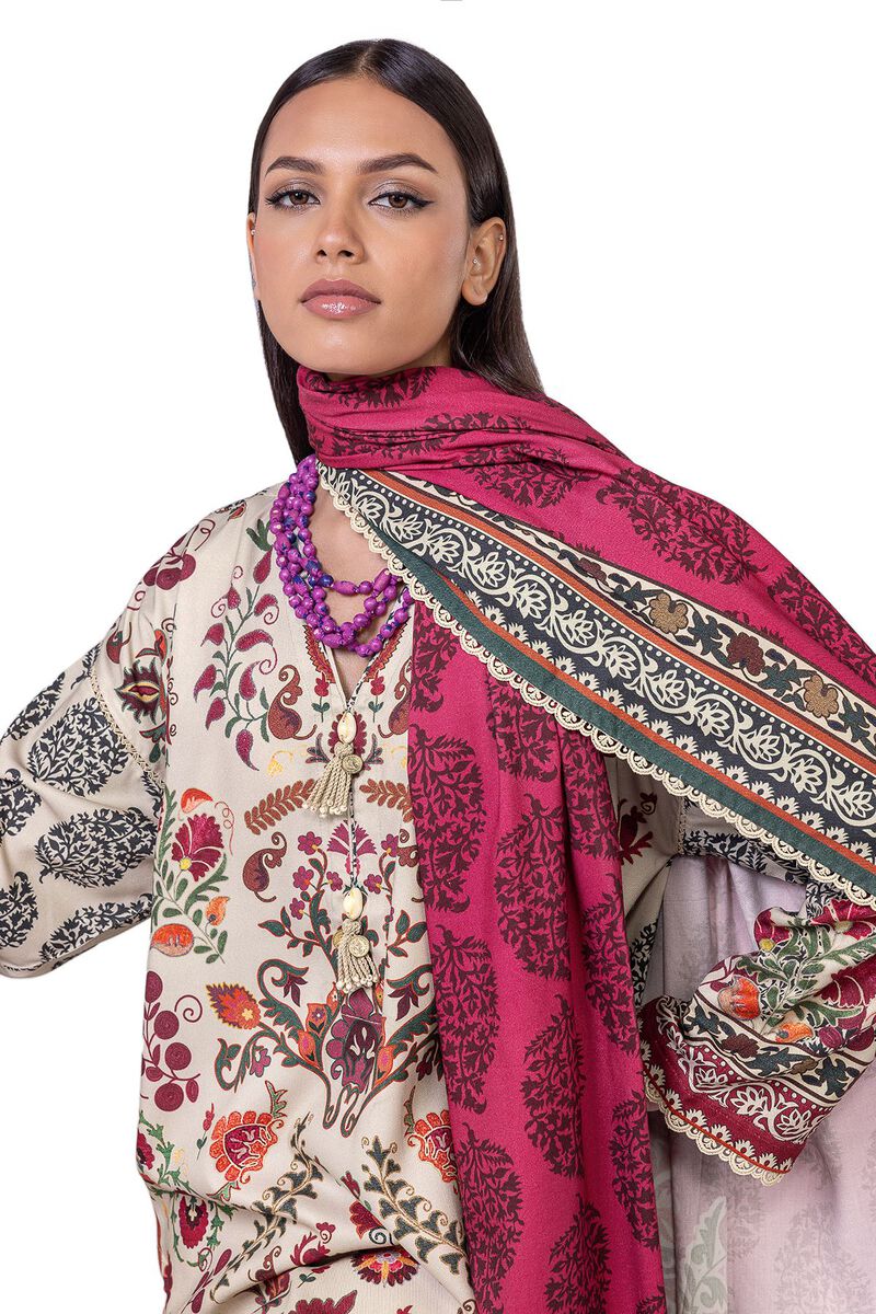 Printed | Marina Twill | Tailored 3 Piece | null